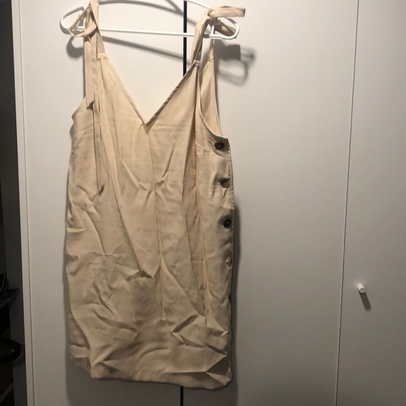 Beige NWOT slip dress TOPSHOP - Picture 2 of 5